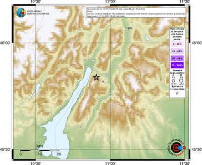 Mappa comuni con almeno 3 questionari