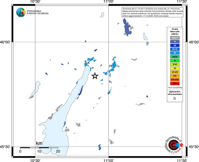 Mappa MCS - territori località