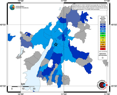 Mappa MCS - territori comuni