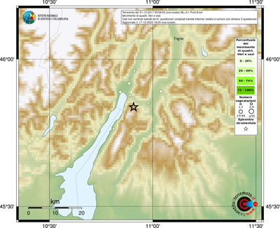Mappa comuni con almeno 3 questionari