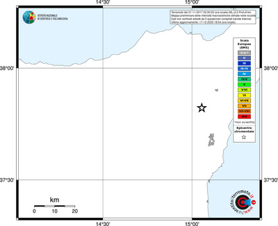 Mappa EMS - territori località
