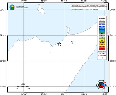 Mappa EMS - territori località
