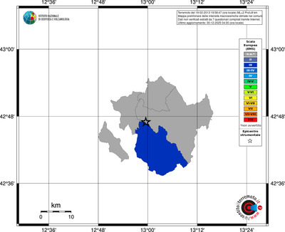 Mappa EMS - territori comuni