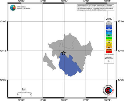 Mappa MCS - territori comuni