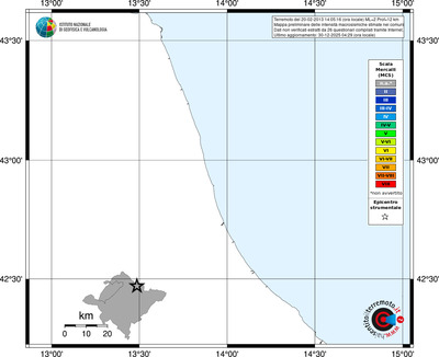 Mappa MCS - territori comuni