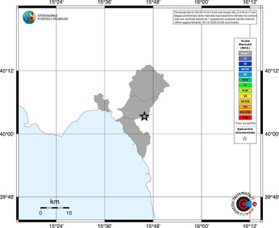 Mappa MCS - territori comuni