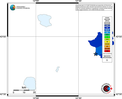 Mappa MCS - territori comuni