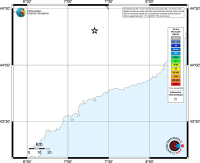Mappa MCS - territori località