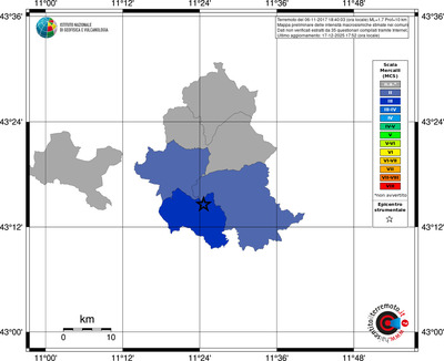 Mappa MCS - territori comuni