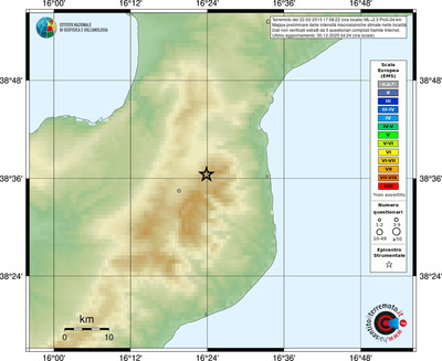 Mappa EMS - località