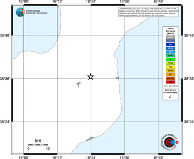 Mappa EMS - territori località