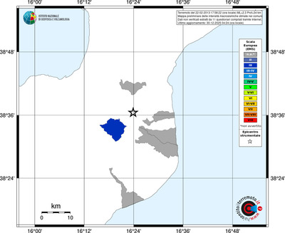 Mappa EMS - territori comuni
