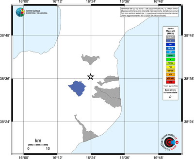 Mappa MCS - territori comuni