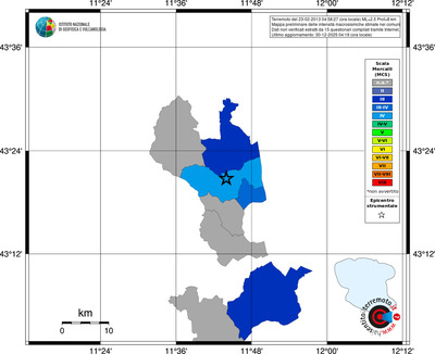 Mappa MCS - territori comuni