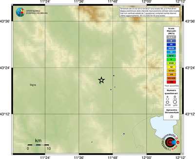 Mappa MCS - località