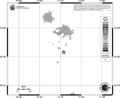 Mappa MCS - territori località