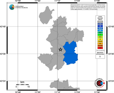 Mappa MCS - territori comuni