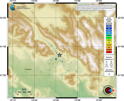 Mappa EMS - località