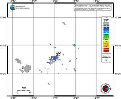 Mappa MCS - territori località