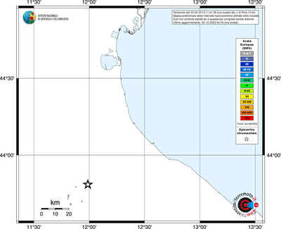 Mappa EMS - territori località