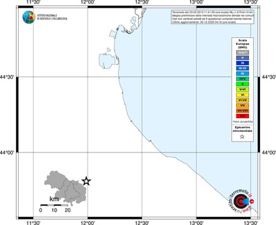 Mappa EMS - territori comuni