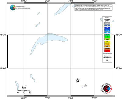 Mappa MCS - territori località