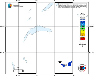 Mappa MCS - territori comuni