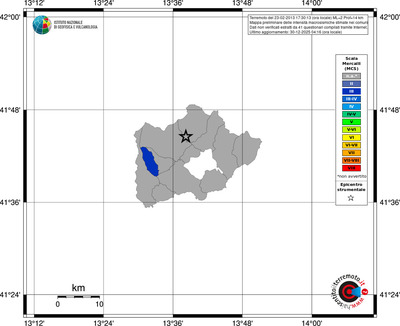 Mappa MCS - territori comuni