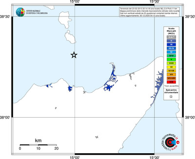 Mappa MCS - territori località