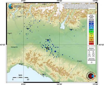 Mappa EMS - comuni
