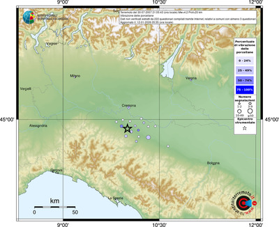 Mappa comuni con almeno 3 questionari