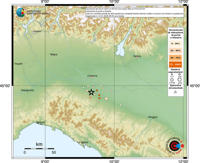 Mappa comuni con almeno 3 questionari