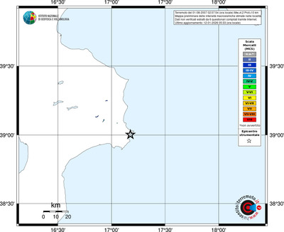 Mappa MCS - territori località