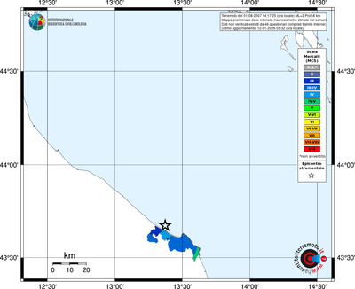 Mappa MCS - territori comuni