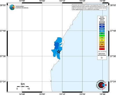 Mappa MCS - territori comuni
