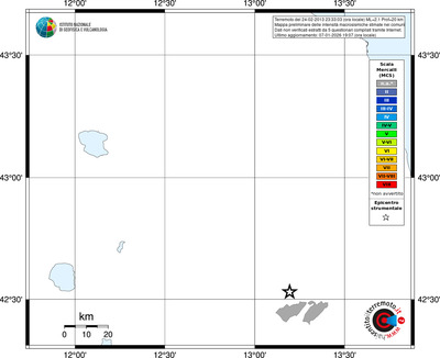 Mappa MCS - territori comuni