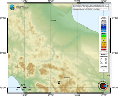 Mappa EMS - località