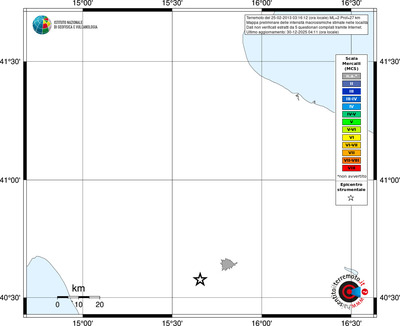 Mappa MCS - territori località