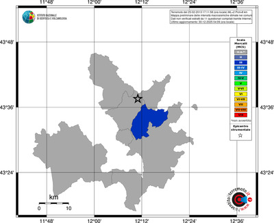 Mappa MCS - territori comuni