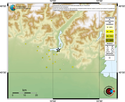 Mappa comuni con almeno 3 questionari