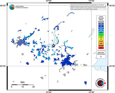 Mappa MCS - territori località
