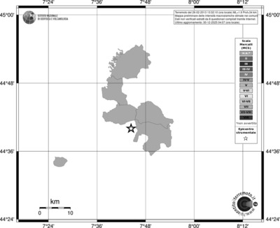 Mappa MCS - territori comuni