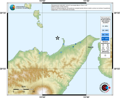 Mappa comuni con almeno 3 questionari