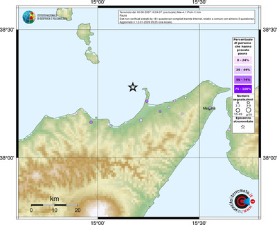 Mappa comuni con almeno 3 questionari