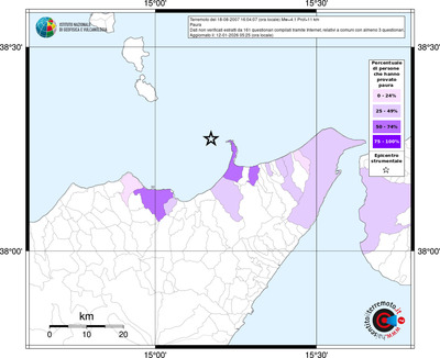 Mappa territorio comunale con almeno 3 questionari