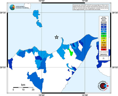 Mappa MCS - territori comuni