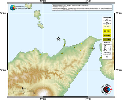 Mappa comuni con almeno 3 questionari
