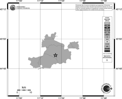 Mappa MCS - territori comuni