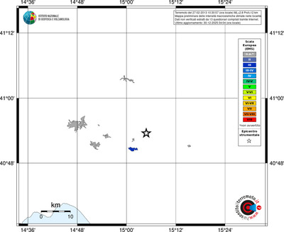 Mappa EMS - territori località