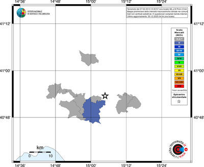 Mappa MCS - territori comuni